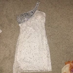 Scala One Strap Cocktail Dress